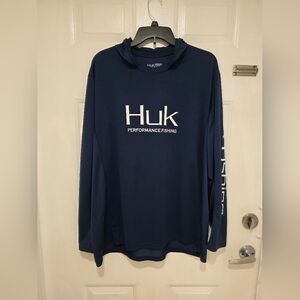 Huk Men's Dark Blue Crewneck Sweater